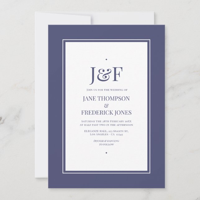 Future Dusk Wedding Invitation (Front)