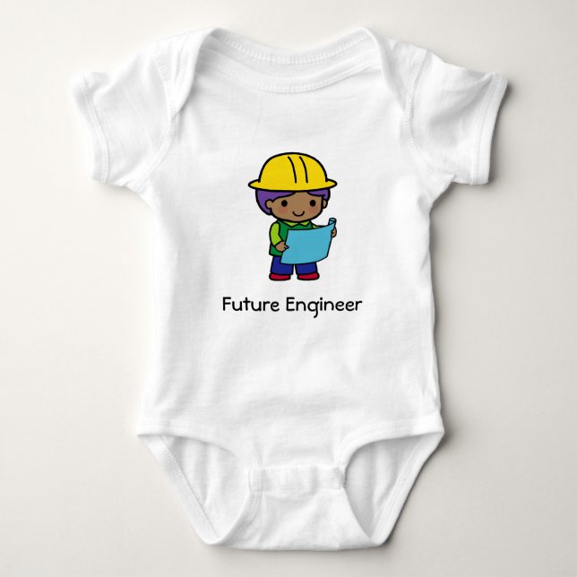 Future Engineer Baby Bodysuit (Front)