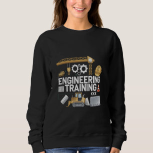 Future Engineer Boy African American Engineer In T Sweatshirt