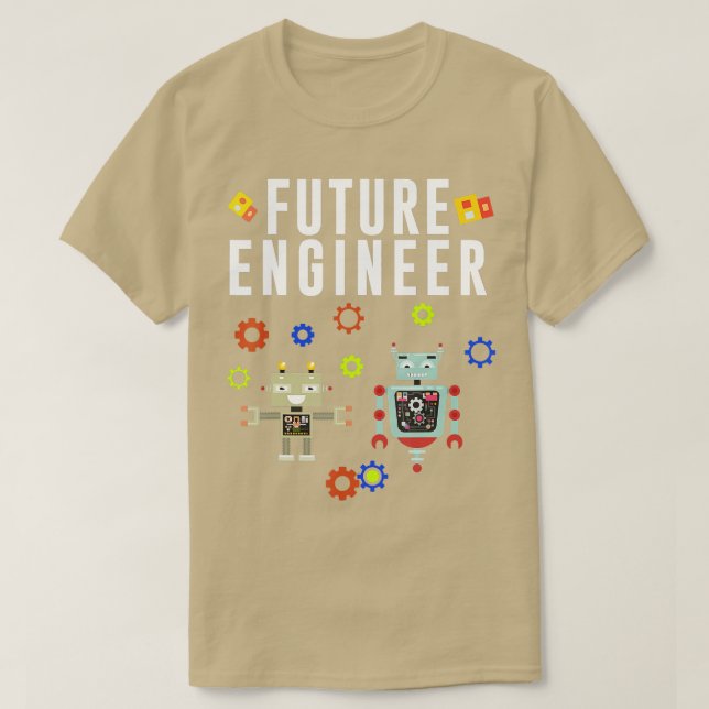 Future Engineer Costume Robot Robotics Adults  Kid T-Shirt (Design Front)