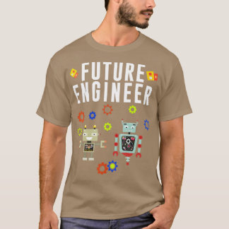 Future Engineer Costume Robot Robotics Adults  Kid T-Shirt