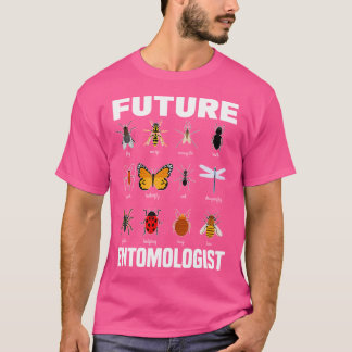 Future Entomologist Bugs Insect Hunter Zoologist T-Shirt