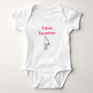Future Equestrian Baby Bodysuit