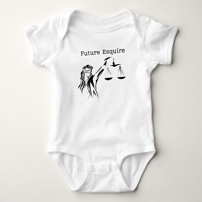 Future Esquire Baby Bodysuit (Front)