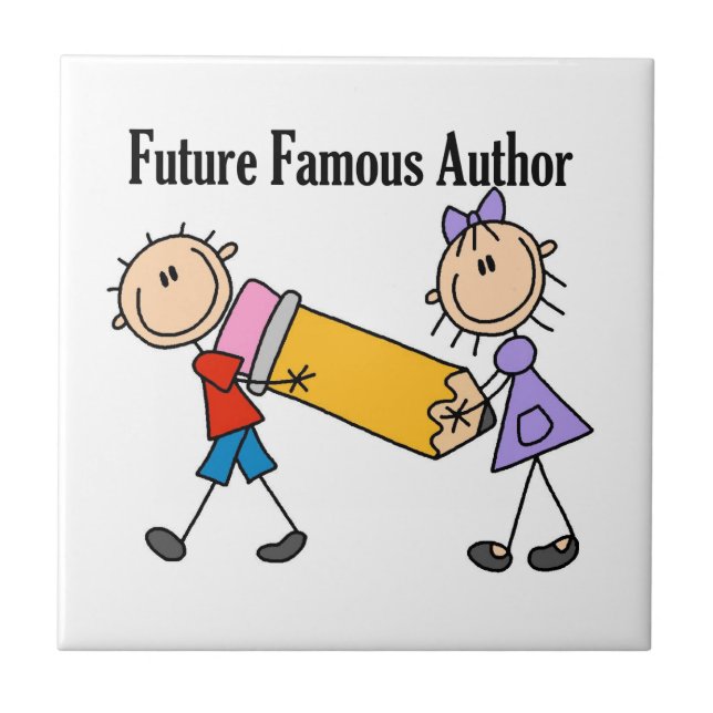 Future Famous Author Tile (Front)