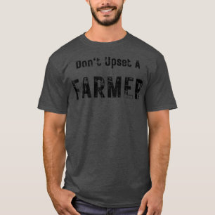 Future Farmer Farm Farmers Vintage Angry Farmer Qu T-Shirt