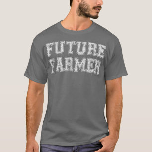 Future Farmer Lover Vintage Farmer in Training Fun T-Shirt