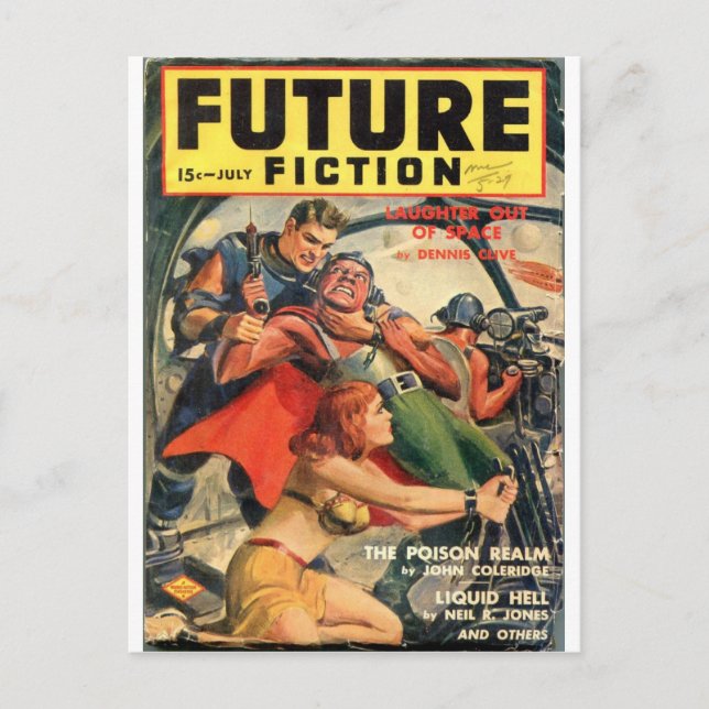 Future Fiction Postcard (Front)