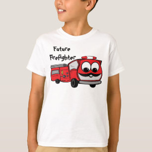 Future Firefighter - Fire Engine T-Shirt