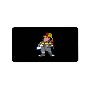 Future Firefighter Hose Jacket & Helmet Rescue Label