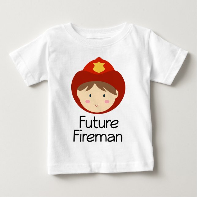 Future Fireman Baby T-Shirt (Front)