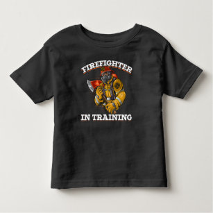 Future Fireman Cool Boys and Girls Firefighter Toddler T-Shirt