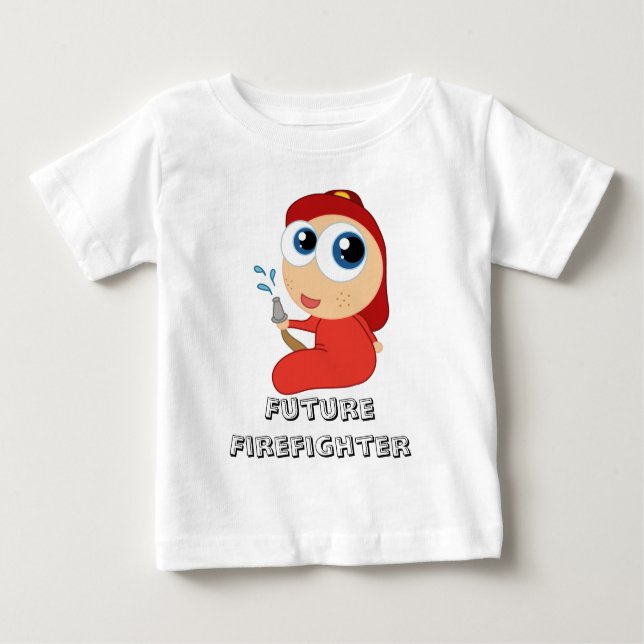 Future Fireman Infant T-shirt (Front)