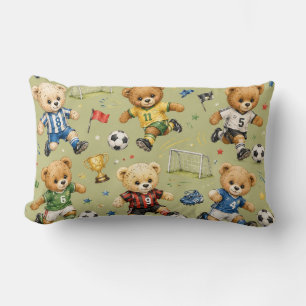 Future Footie Star Team Teddy Lumbar Cushion