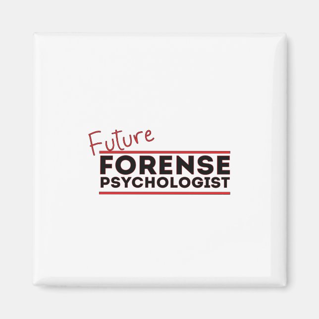 Future Forense Psychologist Magnet (Front)