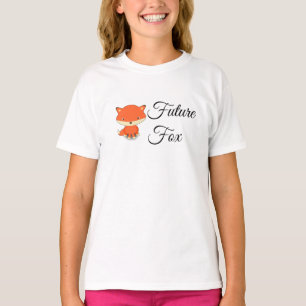 Future Fox - Girl's Ringer T-Shirt