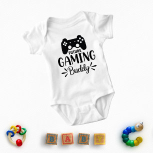 Future Gaming Buddy Baby Bodysuit