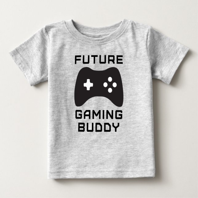 Future Gaming Buddy Baby T-Shirt (Front)
