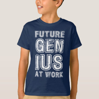 Future genius at work. Back to school dsign. T-Shirt