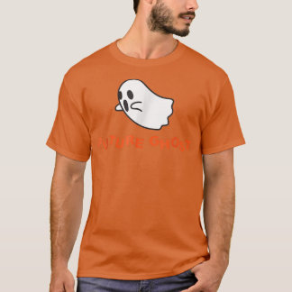 Future Ghost Funny Halloween Horror Design  T-Shirt
