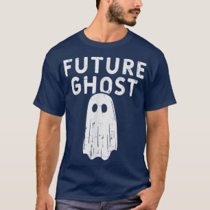 Future Ghost Funny Happy Halloween Costume  T-Shirt