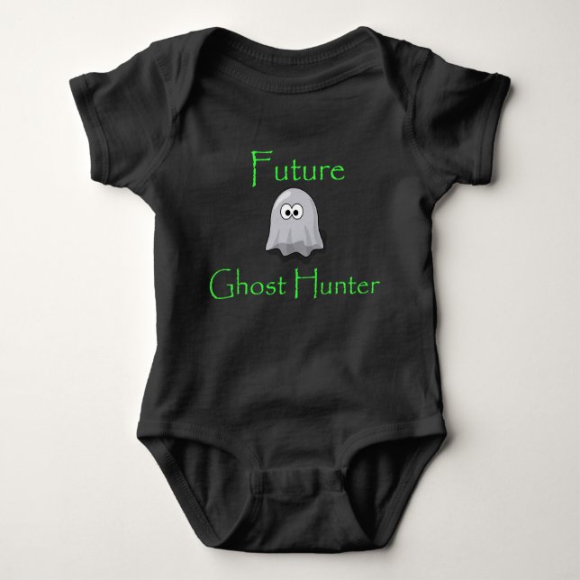 Future Ghost Hunter baby bodysuit (Front)