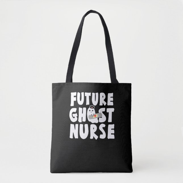 Future Ghost Nurse Tote Bag (Front)