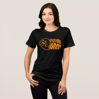 Future Ghost Retro Halloween Tri-Blend Shirt