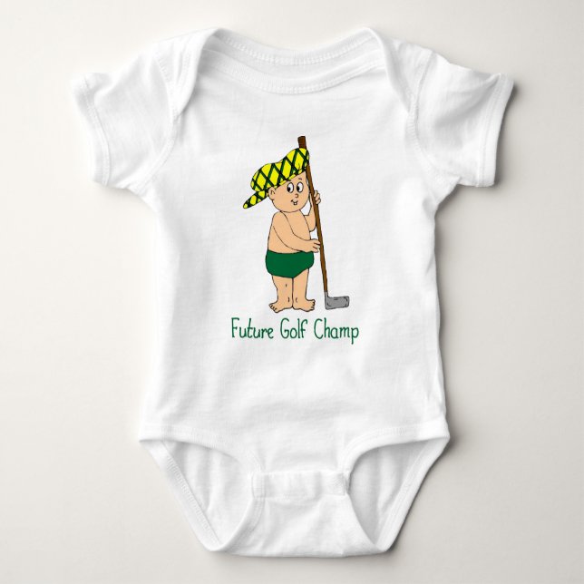 Future Golf Champ Baby Tees (Front)
