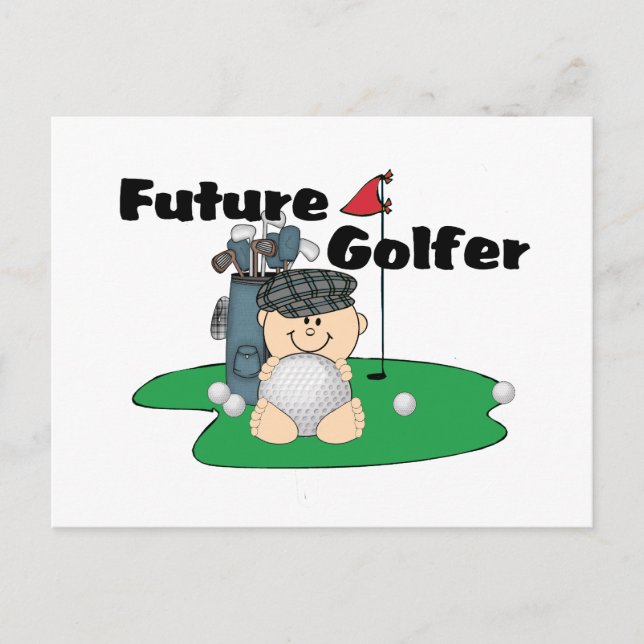 Future Golfer Postcard (Front)
