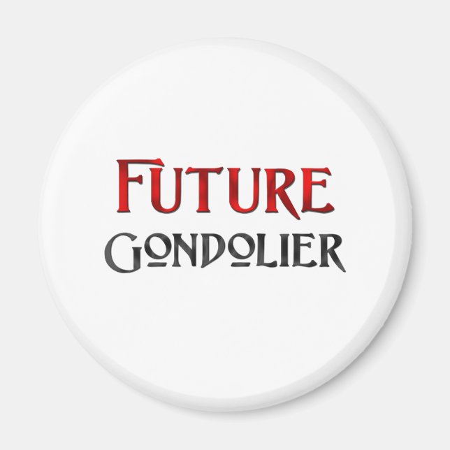 Future Gondolier Magnet (Front)