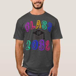 Future Grads Year CLASS Of 2036 Grow Up With Me Pr T-Shirt