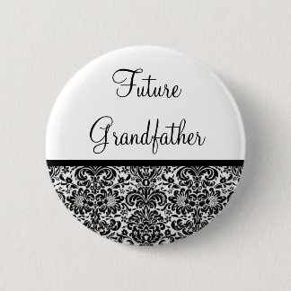 Future Grandfather 6 Cm Round Badge