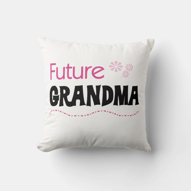 Future Grandma Gifts Cushion (Front)