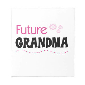 Future Grandma Gifts Notepad