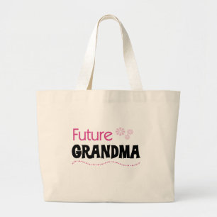 Future Grandma Tshirts and Gifts Large Tote Bag