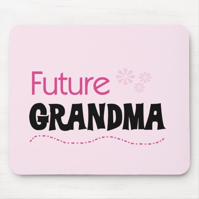 Future Grandma Tshirts and Gifts Mouse Pad (Front)