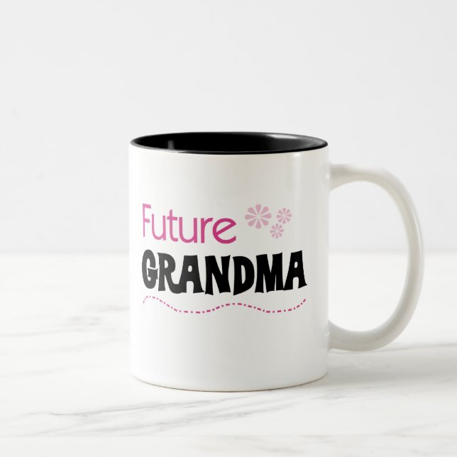 Future Grandma Two-Tone Coffee Mug (Right)