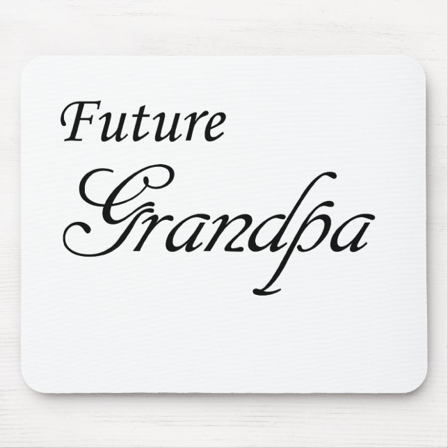 Future Grandpa Mouse Pad (Front)