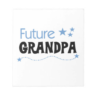 Future Grandpa Tshirts and Gifts Notepad
