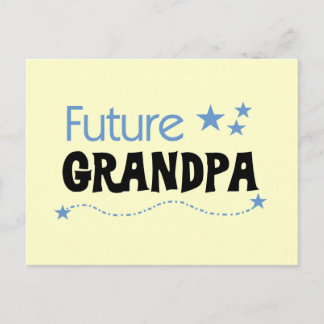 Future Grandpa Tshirts and Gifts Postcard
