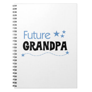 Future Grandpa Tshirts and Gifts Spiral Notebook