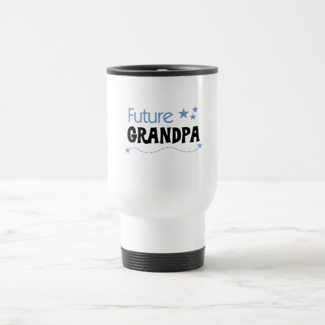 Future Grandpa Tshirts and Gifts Travel Mug (Center)