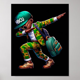 Future Hbcu Grad 100 Days Of School Black History  Poster