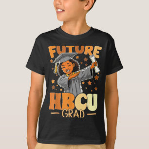 Future hbcu grad dabbing girls college graduation T-Shirt