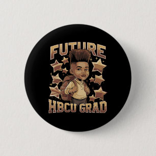 Future Hbcu Grad History Black Boy Graduation Hbcu 6 Cm Round Badge
