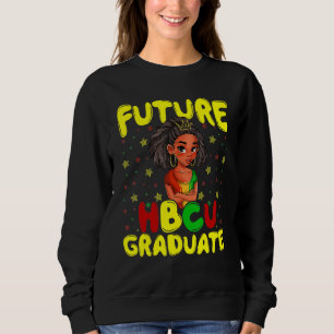 Future HBCU Grad History Black College Girl Youth Sweatshirt