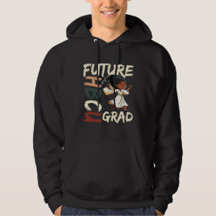 Future HBCU Grad History Black College Youth Kids Hoodie