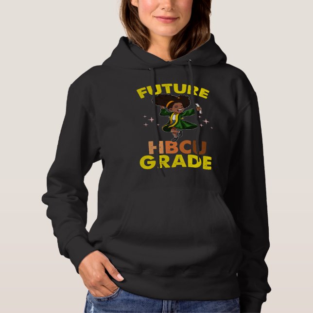 Future HBCU Grad History Black College Youth Kids  Hoodie (Front)