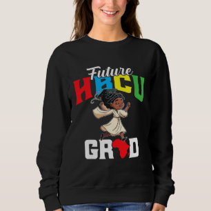 Future HBCU Grad History Black College Youth Kids Sweatshirt